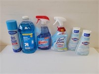 6 Bottles Household Cleaners