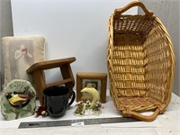 Basket Full of Misc Items