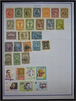 Ecuador Stamp Page, Postal, Philatelic
