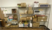 Metal Shelving Units, 48x18x72in
*contents not