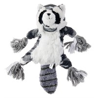 Dog Toys Vl Raccoon Rope Body Item (Box Of Four)