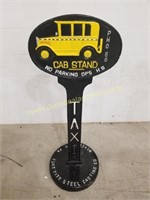 Taxi Cab Curb Stand