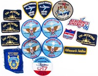 Lot Vintage Patches Airport Police, USAFA, +