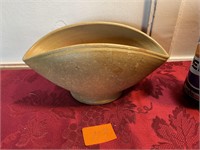 Mid century pottery bowl/vase 9 x 4 x 4