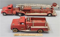Tonka Toys Fire Trucks Pressed Steel Toy Lot