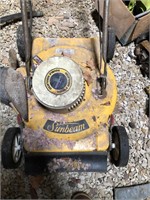 Sunbeam electric lawn mower untested