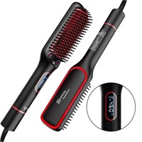 R1495 Hair Straightening Brush with Screen