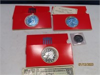 Lot asst REPLICA coins