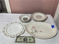 Vintage Plates, Bowls, Platters