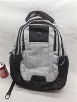 Swiss Gear Backpack Grey/Black 18" x 14"