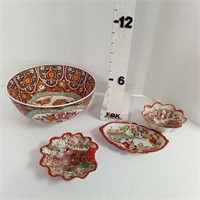 (4) Oriental Bowls