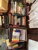 Large group of books