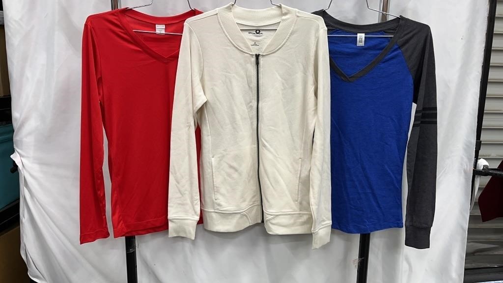 Lot of 3 Ladies Long Sleeves