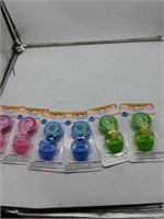 6 swiggles pacifier with silicone ring