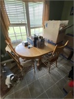 Table and chairs only
