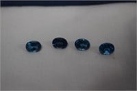 9.65 ctw Blue Topaz Stones
