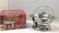 4.2 Qt. Stainless Steel Oval Chafing Dish