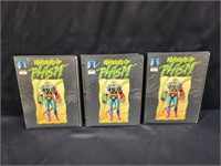 (3) DEFIANT WARRIOR OF PLASM CARD HOLDERS