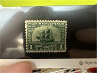 548 UNUSED STAMP 1920 PILGRIM ISSUE STAMP