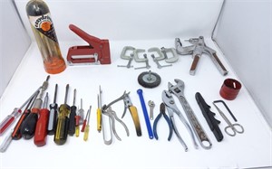 Screwdrivers, Stapler, Clamps & Wrenches