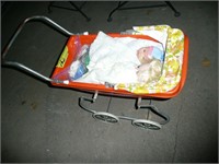 Baby Buggy with Dolls