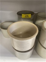 (4) 2 lb. Butter Crocks