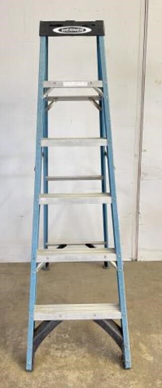 6 FT Werner Fiberglass Ladder