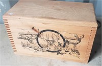 Nice Looking American Wildlife Wooden Box