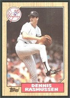Dennis Rasmussen New York Yankees