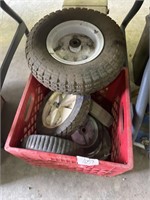 Basket of tires