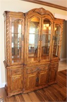 DISPLAY CABINET 64 WIDE AND 84 TALL FROM STACEYS