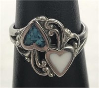 Ring with various stones size 6 1/4