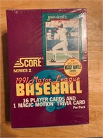 1991 Score Series 2 Wax Box