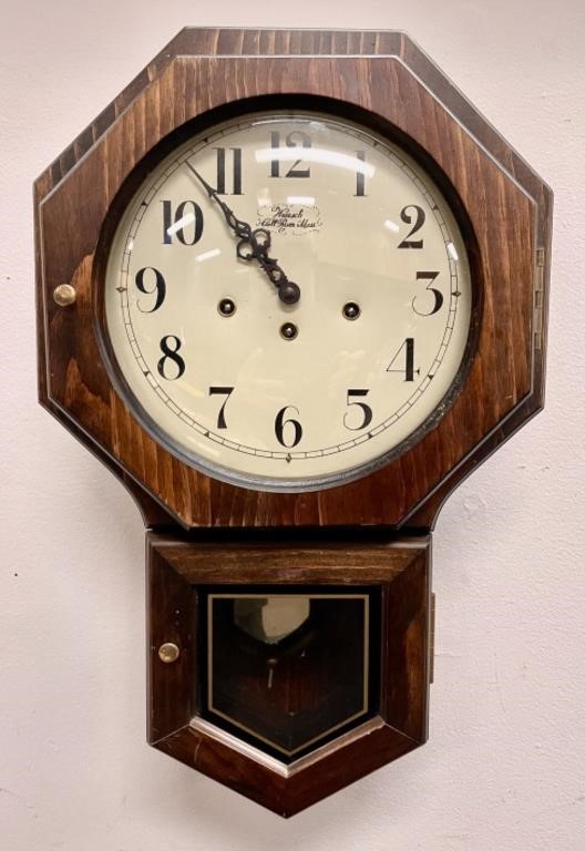 Wursch Fall River, Mass Regulator Clock