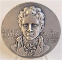 Robert Fulton Great American Silver Medal