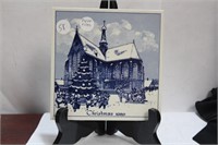 A Delft Tile - Christmas 1989