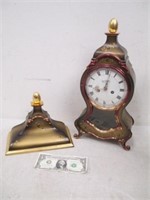 Vintage Du Chateau Mantle Clock w/ Pendulum