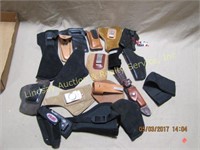 15+ mixed leather & nylon holsters: Rev & Auto,