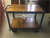 Vintage Industrial Cart (would make a great