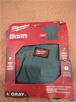 Milwaukee large gray pocket t-shirt