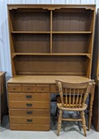 Vintage Hungerford bassett desk with hutch and