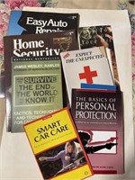 Books: Home Security, Survival, Auto Repair, etc.