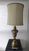 VINTAGE 39"  BRASS TABLE LAMP