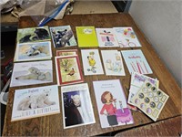 15 birthday cards & envs. & 10 other +