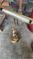 Vintage brass piano/ desk lamp doesnt work