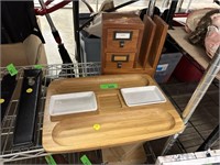 BAMBOO TRAY & DESKTOP FILE