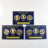 $9 Face Value: Presidential Dollar Displays