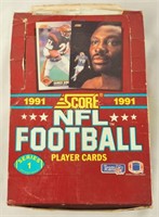 1991 Score N F L Player Football Card Box