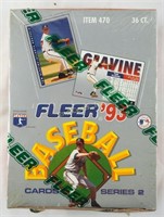 Fleer 1993  Item 430 Baseball Card Complete Box