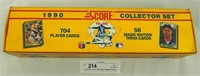 Score 1990 Collector Baseball Card Set New Box